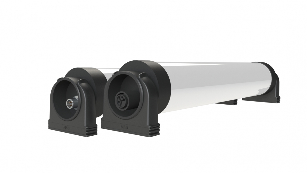 LED Rohrleuchten 360° drehbar mit 24Vdc oder 230V AC