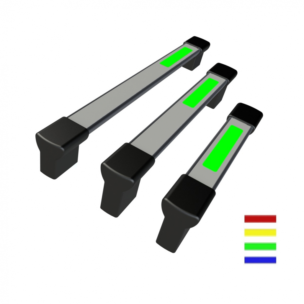 Funktionsgriffe mit integrierter Signalfläche