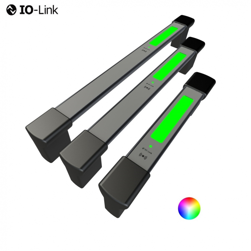 Funktionsgriffe mit Tastern, Signalfläche und IO-Link